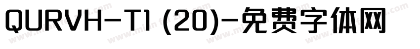 QURVH-T1 (20)字体转换